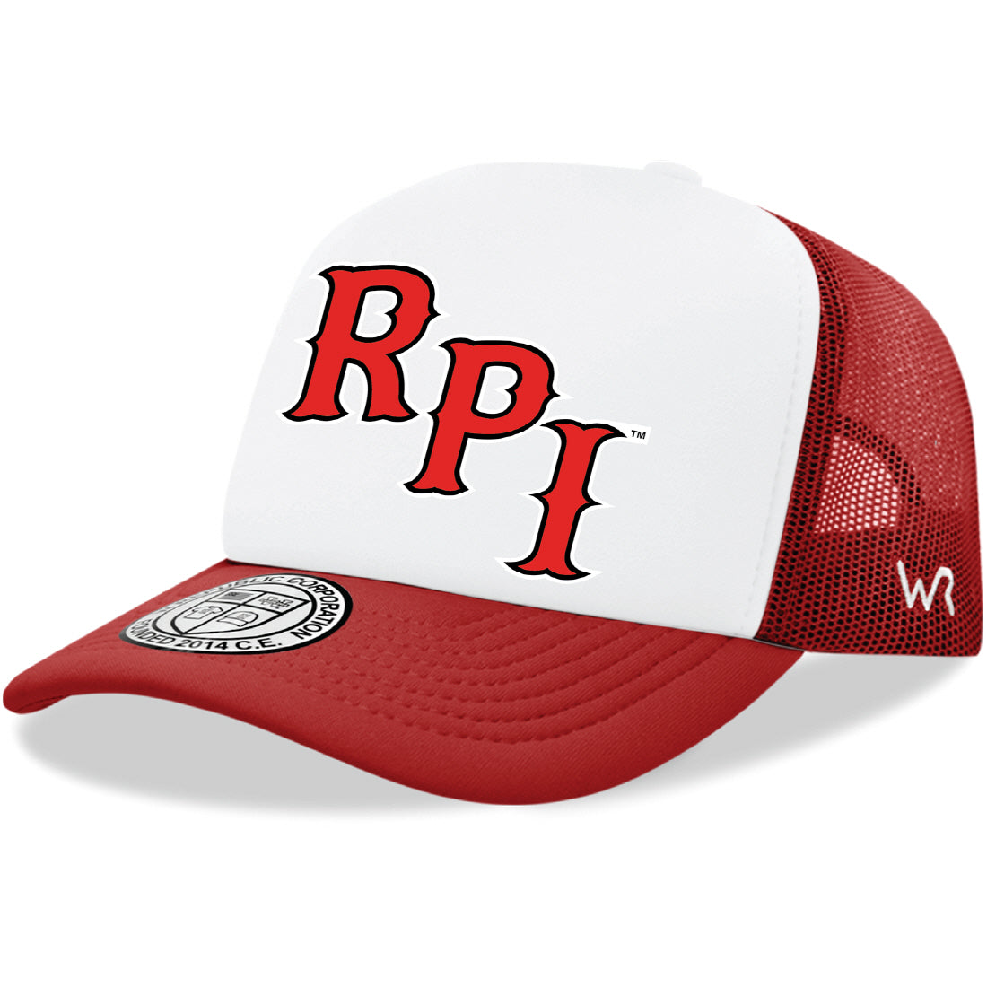 RPI Rensselaer Polytechnic Institute Engineers Jumbo College Cap Hat - Red