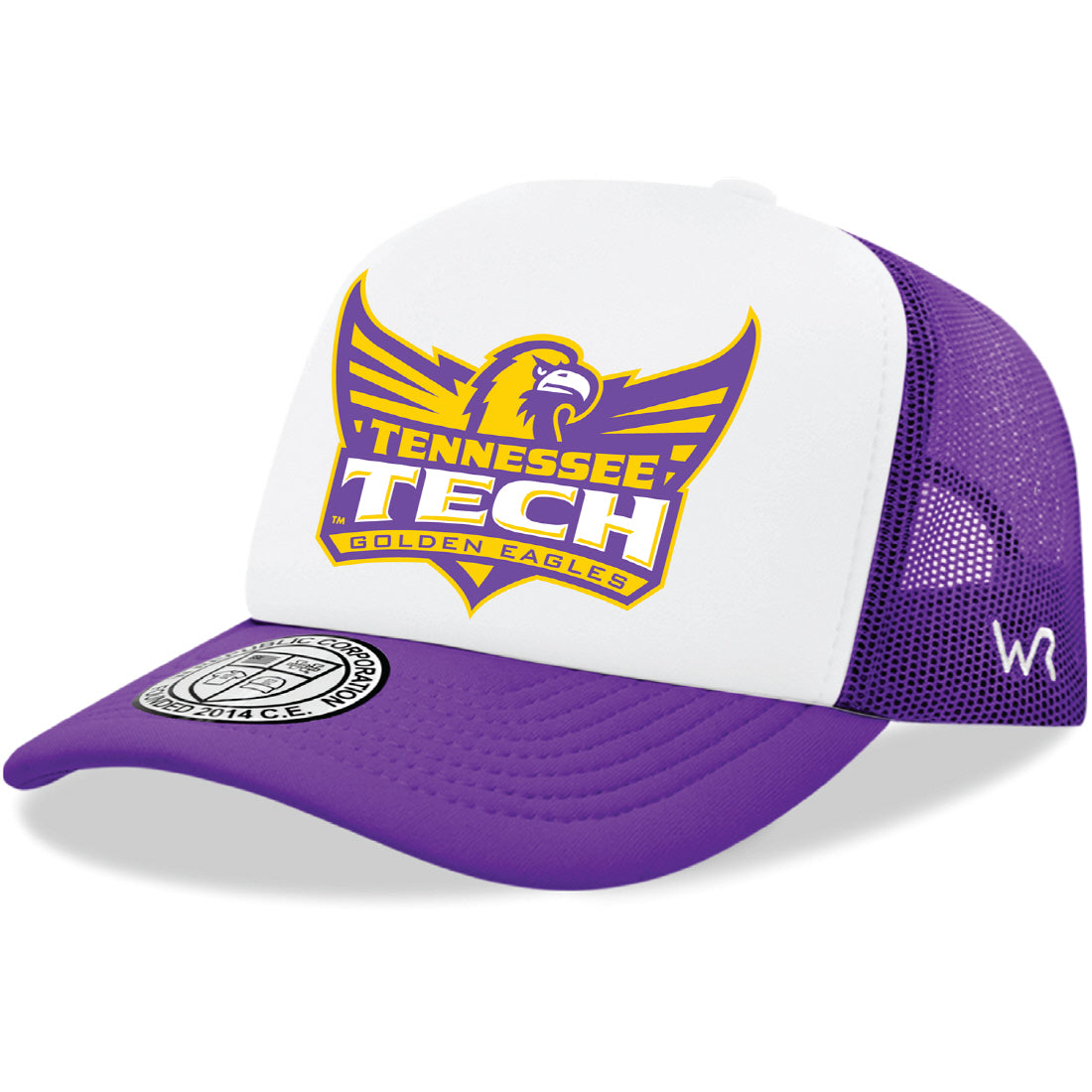 Tennessee Technological University Golden Eagles Jumbo College Cap Hat - Purple