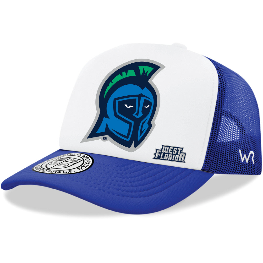 University of West Florida Argonauts Jumbo College Cap Hat - Royal