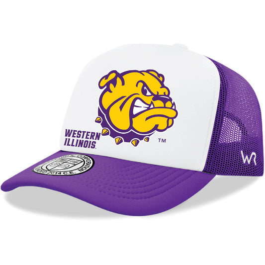 Western Illinois University Leathernecks Jumbo College Cap Hat - Purple