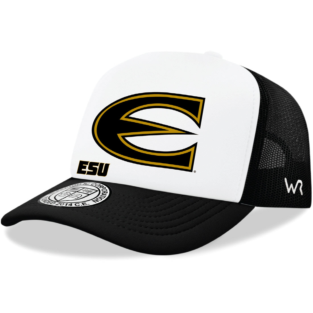 Emporia State University Hornets Jumbo College Cap Hat - Black