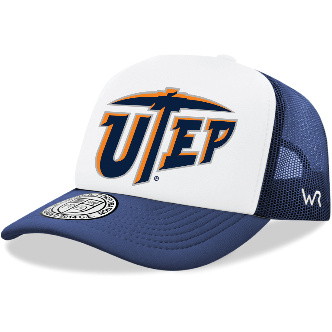 University of Texas at El Paso Miners Jumbo College Cap Hat - Navy