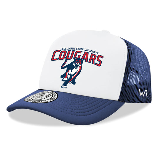 Columbus State University Cougar Jumbo College Cap Hat - Navy