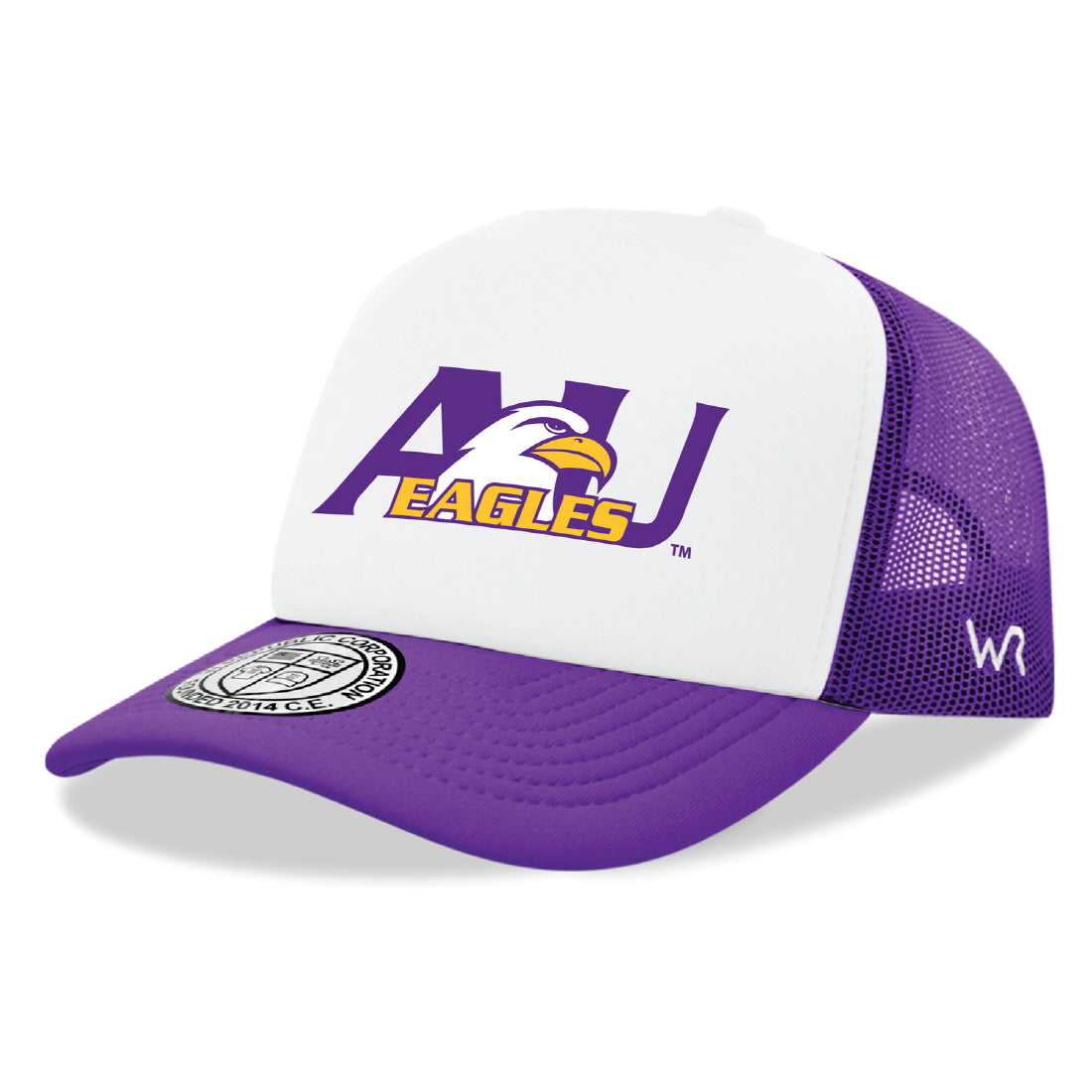 Ashland University Eagles Jumbo College Cap Hat - Purple