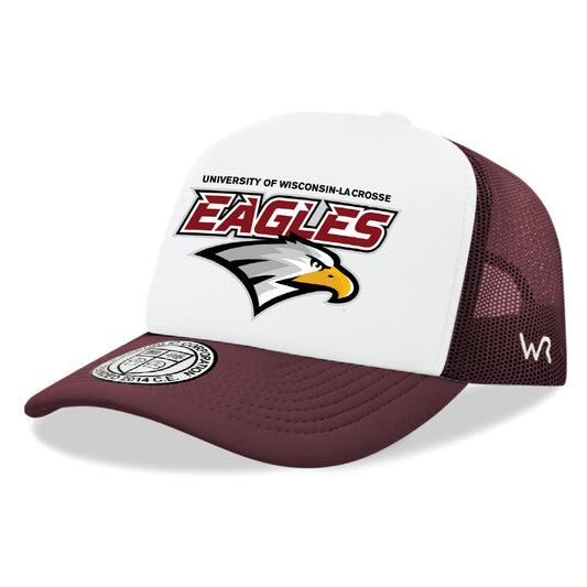 University of Wisconsin-La Crosse Eagles Jumbo College Cap Hat - Maroon