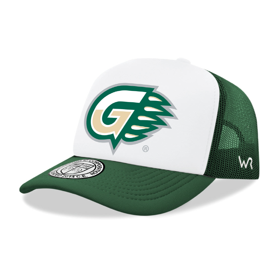 Georgia Gwinnett College Grizzlies Jumbo College Cap Hat - Forest Green