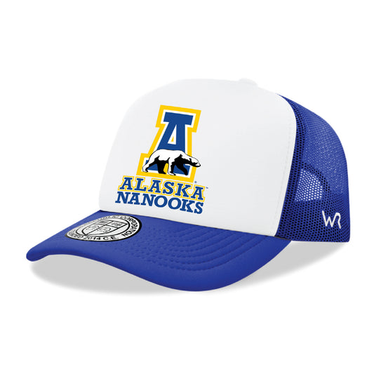 University of Alaska Fairbanks Nanooks Jumbo College Cap Hat - Royal