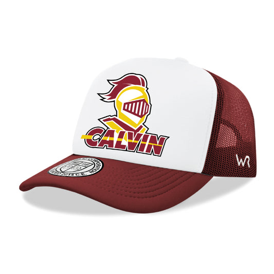 Calvin University Knights Jumbo College Cap Hat - Cardinal