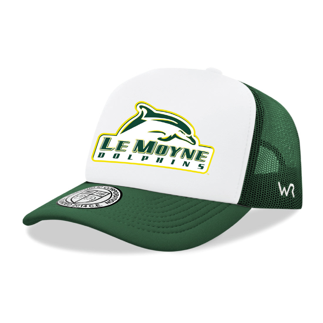 Le Moyne College Dolphins Jumbo College Cap Hat - Forest Green