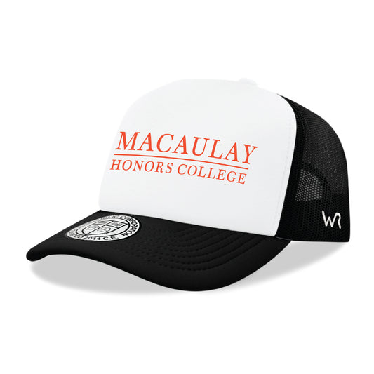 Macaulay Macaulay Jumbo College Cap Hat - Black