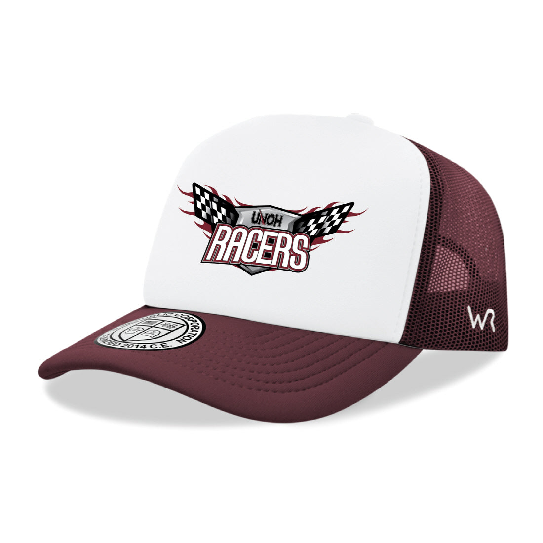 University of Northwestern Ohio Racers Jumbo College Cap Hat - Maroon