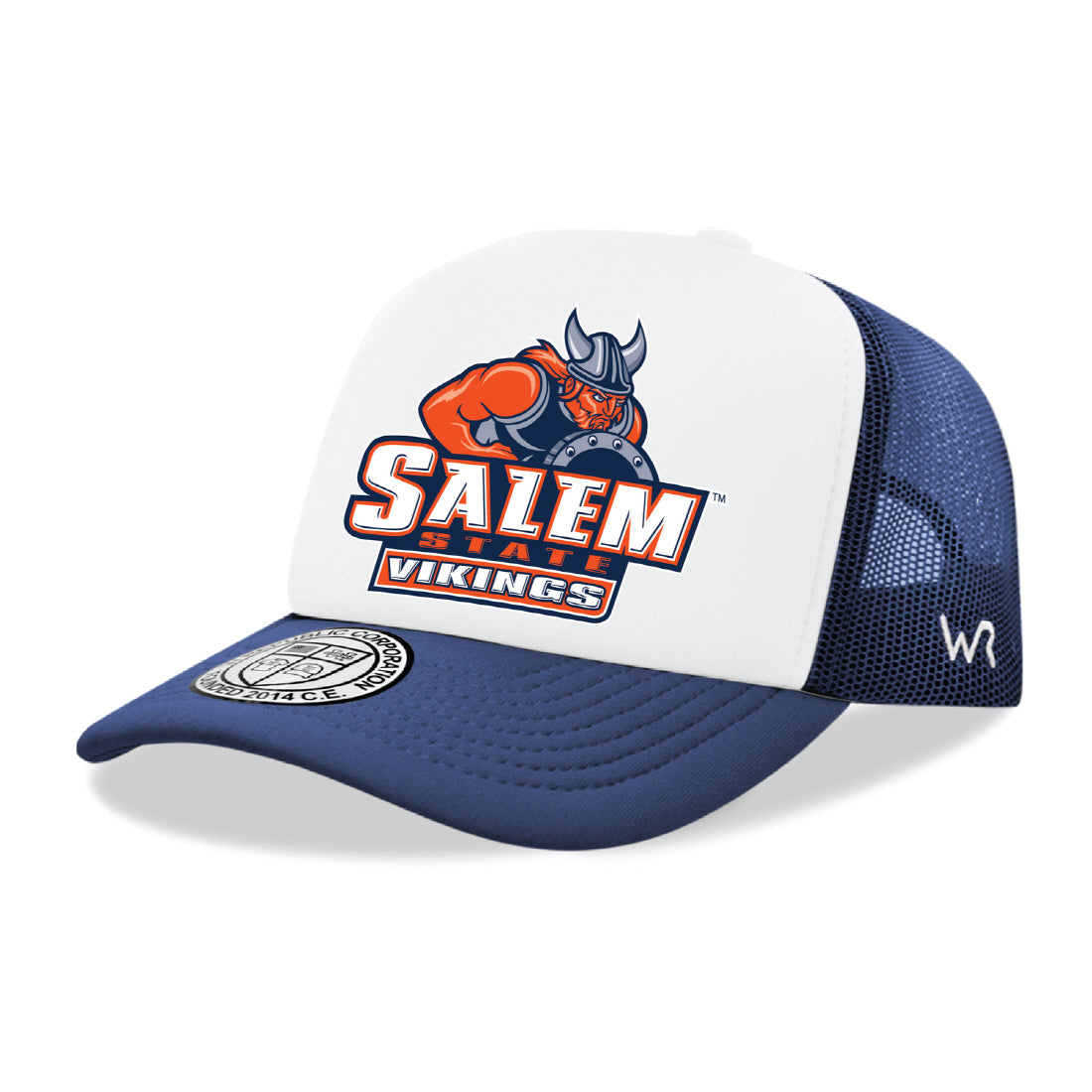 Salem State University Vikings Jumbo College Cap Hat - Navy