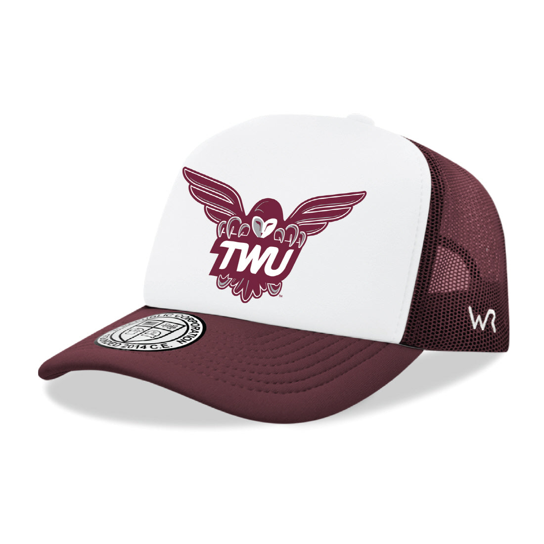 Texas Woman's University Pioneers Jumbo College Cap Hat - Maroon