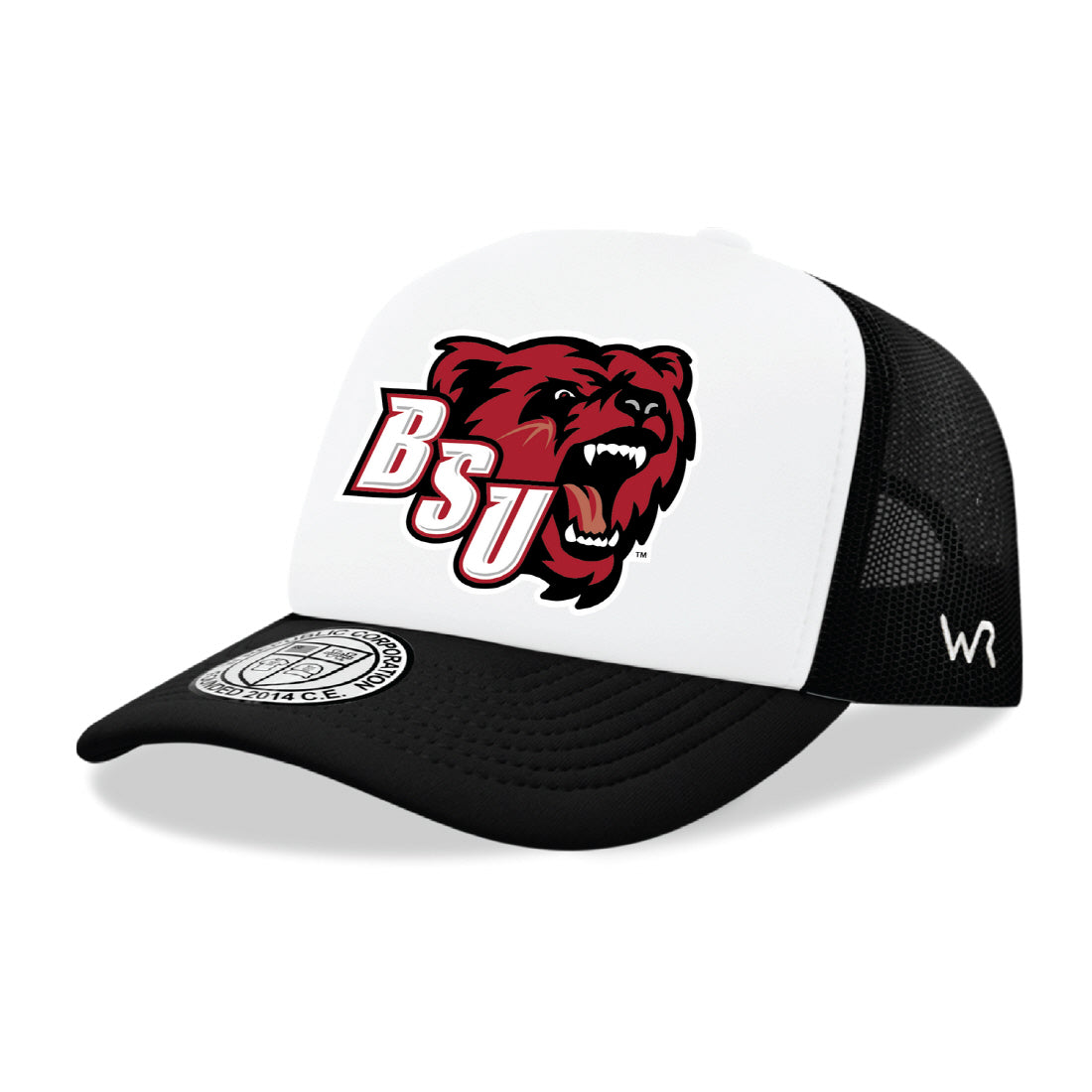 Bridgewater State University Bears Jumbo College Cap Hat - Black