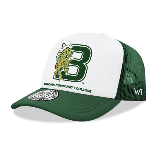 Bronx CC Broncos Jumbo College Cap Hat - Forest Green