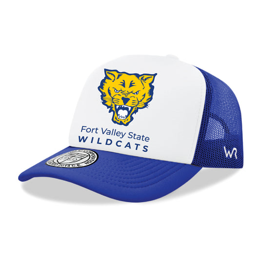 Fort Valley State University Wildcats Jumbo College Cap Hat - Royal