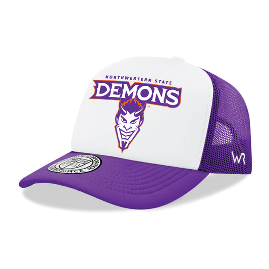 Northwestern State Demons Jumbo College Cap Hat - Purple