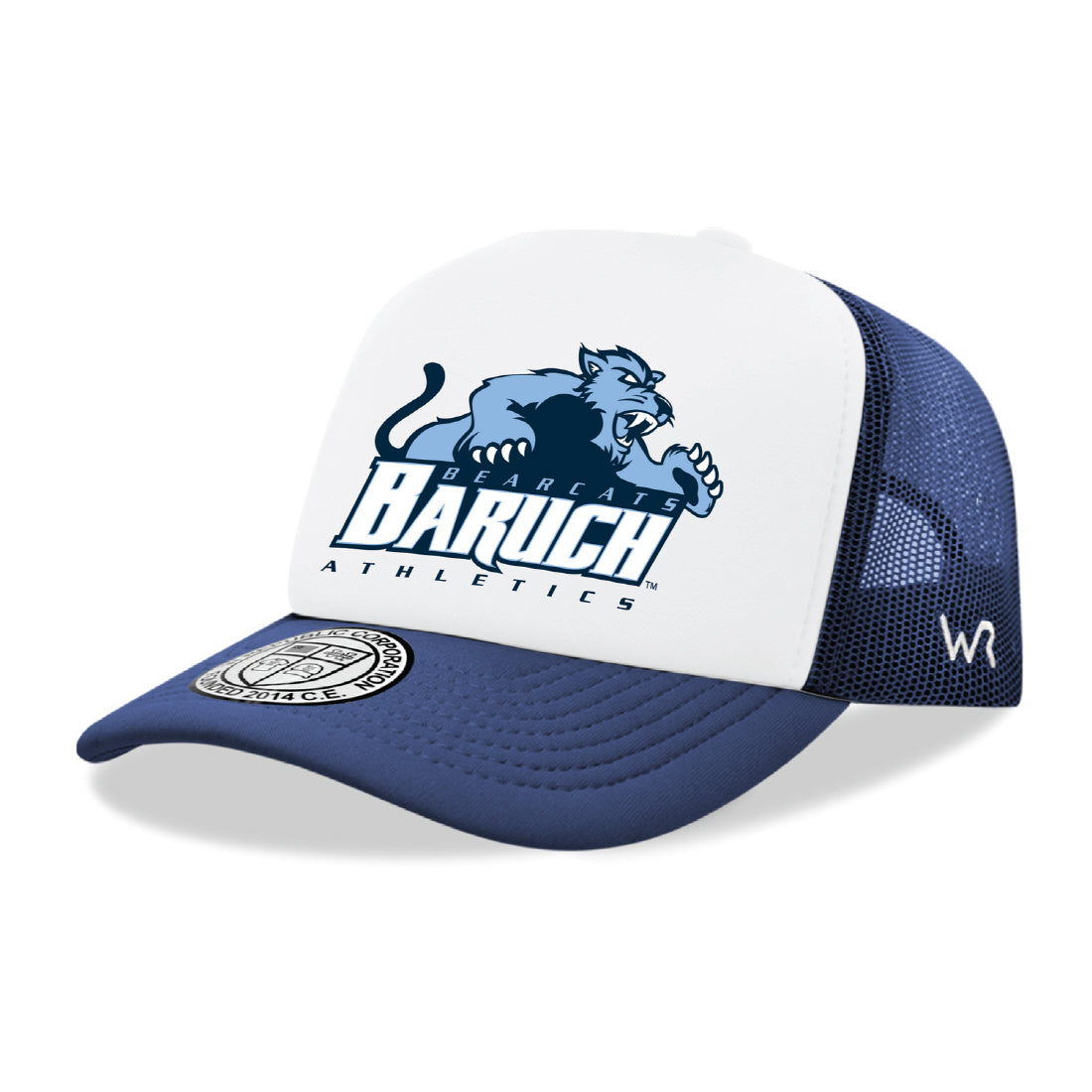 Baruch College Bearcats Jumbo College Cap Hat - Navy