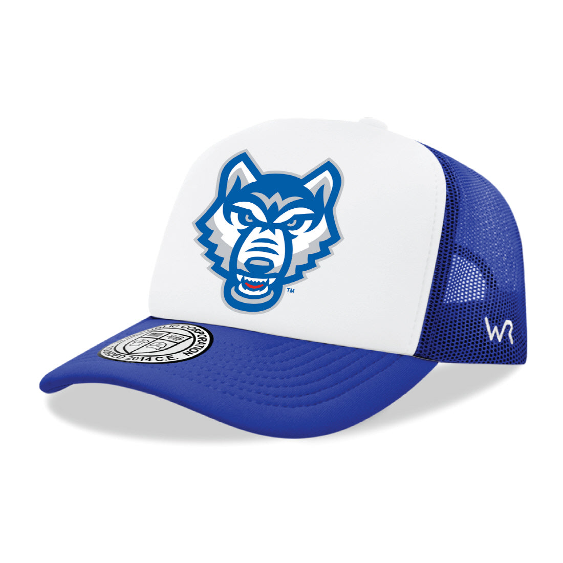 UWG Wolves Wolves Jumbo College Cap Hat - Royal