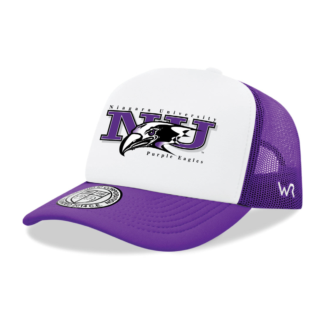 Niagara University Purple Eagles Jumbo College Cap Hat - Purple