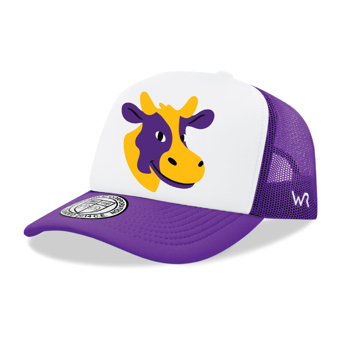 Williams College The Purple Cows Jumbo College Cap Hat - Purple