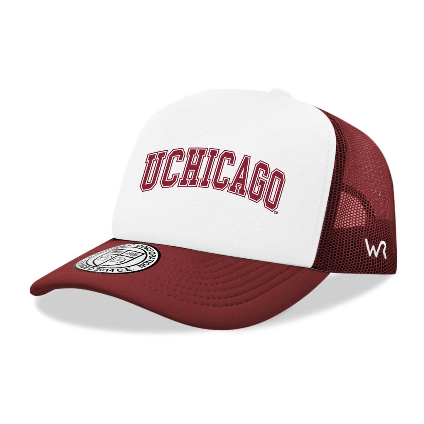 University of Chicago Maroons Practice College Cap Hat - Maroon