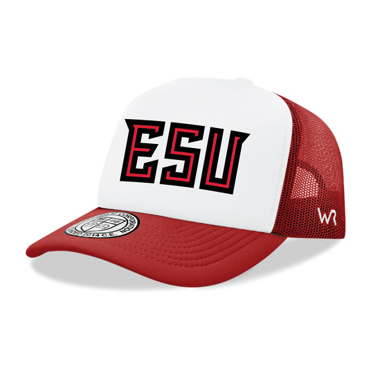 East Stroudsburg Warriors Practice College Cap Hat - Red