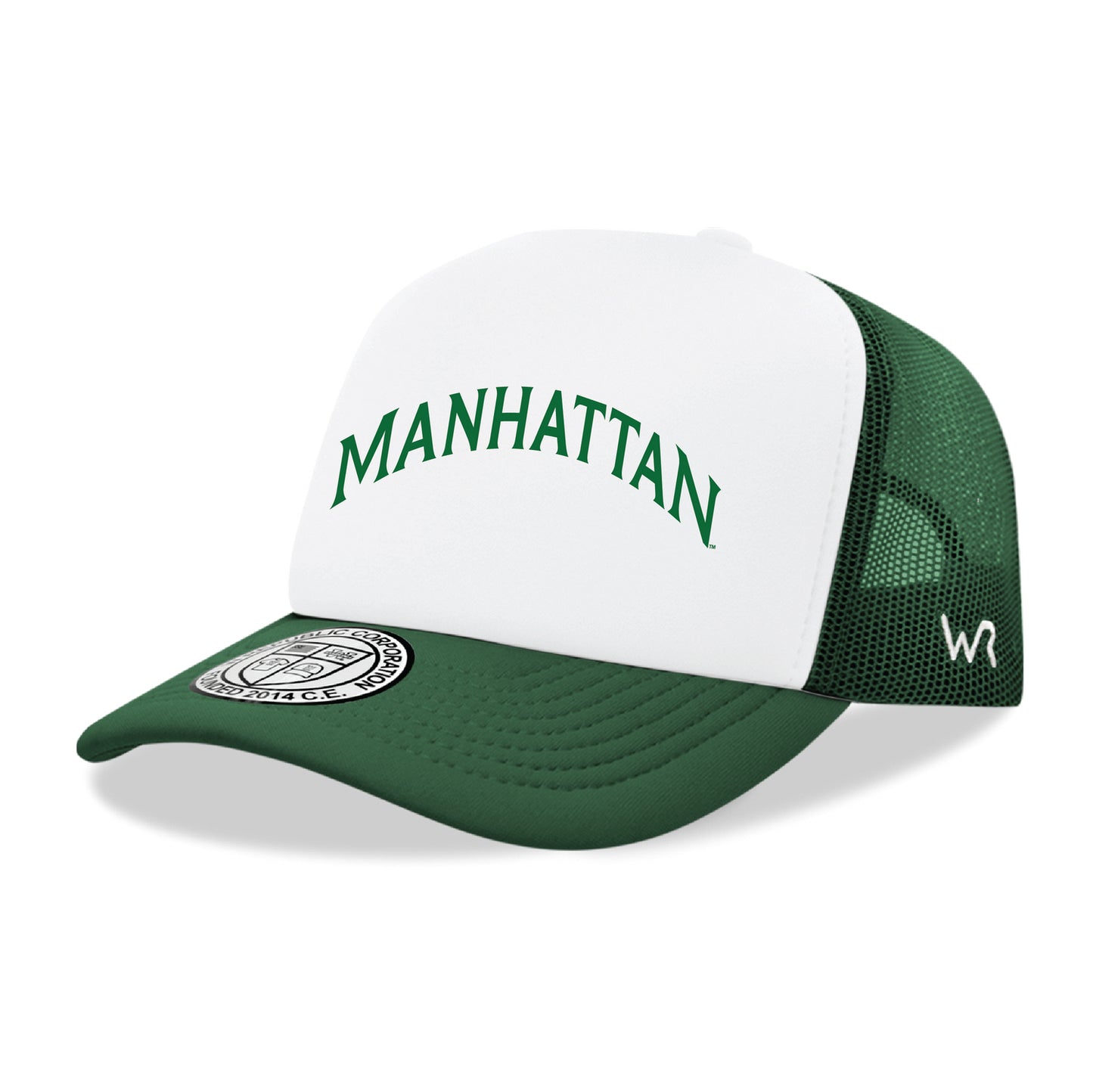 Manhattan Jaspers Practice College Cap Hat - Forest Green