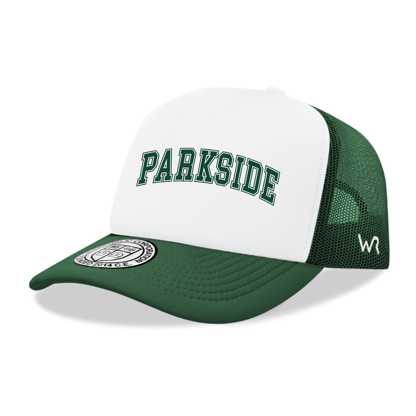 University of Wisconsin - Parkside Rangers Practice College Cap Hat - Forest Green