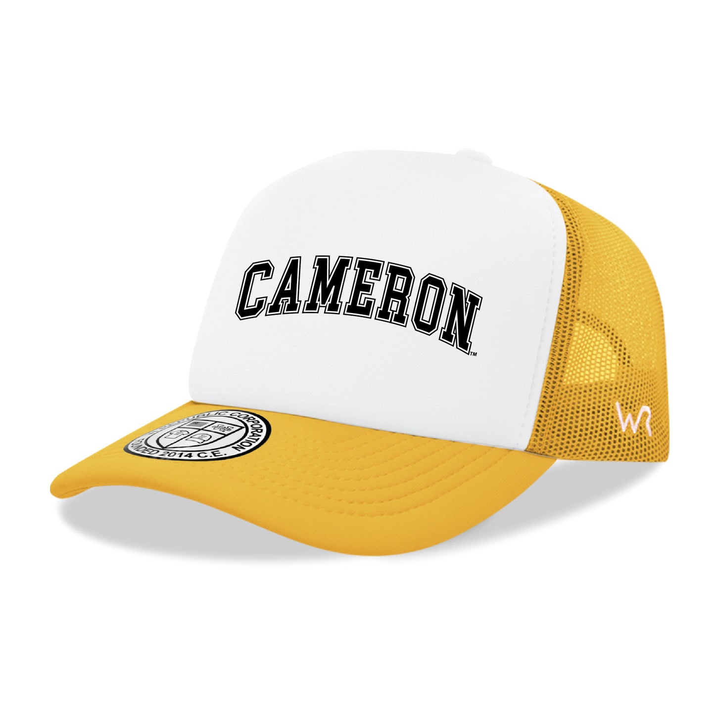 Cameron University Aggies Practice College Cap Hat - Gold