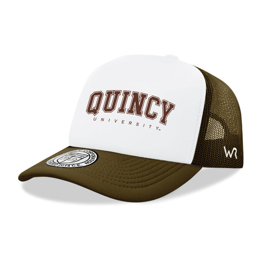 Quincy Hawks Practice College Cap Hat - Brown