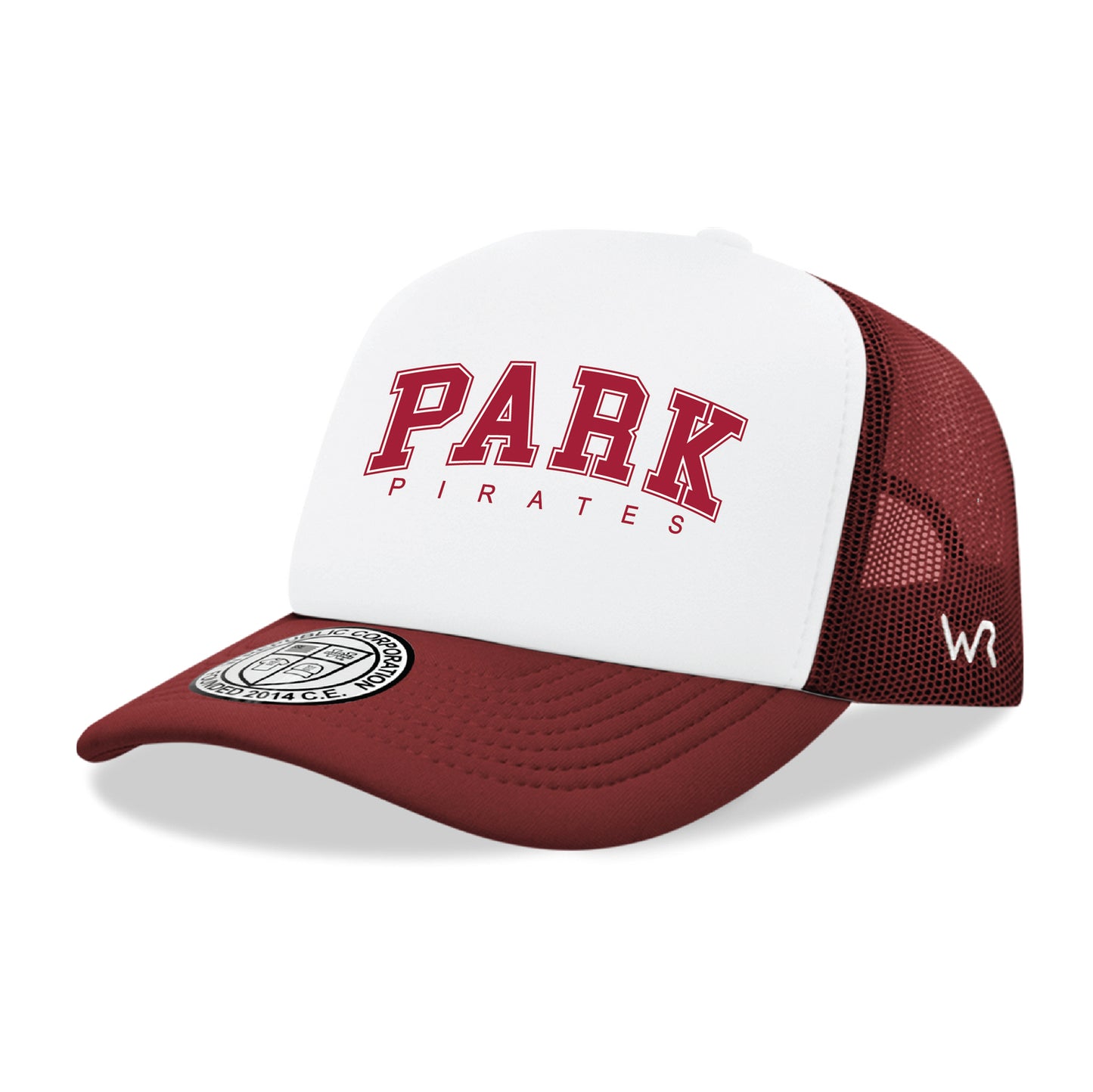 Park Pirates Practice College Cap Hat - Cardinal