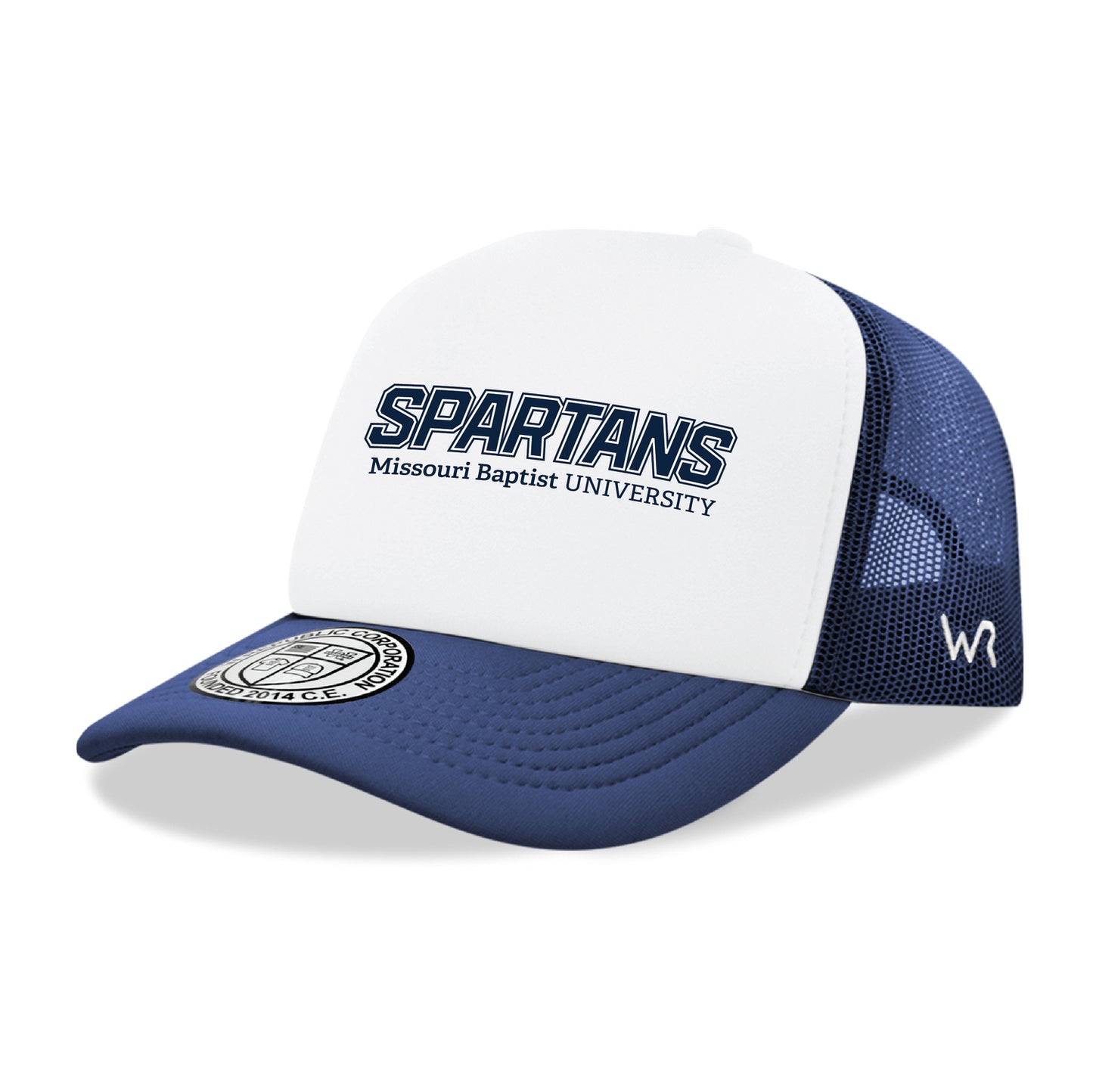 Missouri Baptist Spartans Practice College Cap Hat - Navy