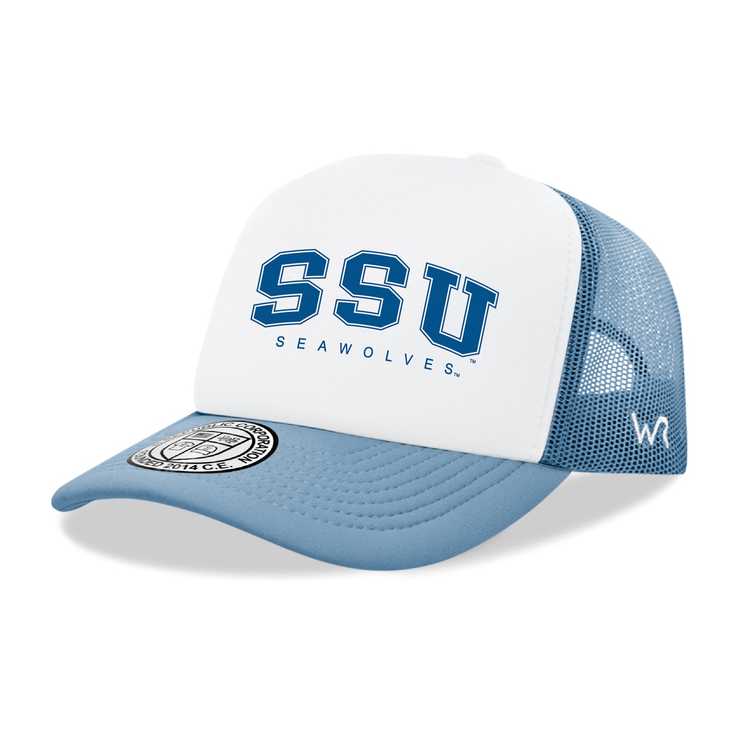 Sonoma State Seawolves Practice College Cap Hat - Sky