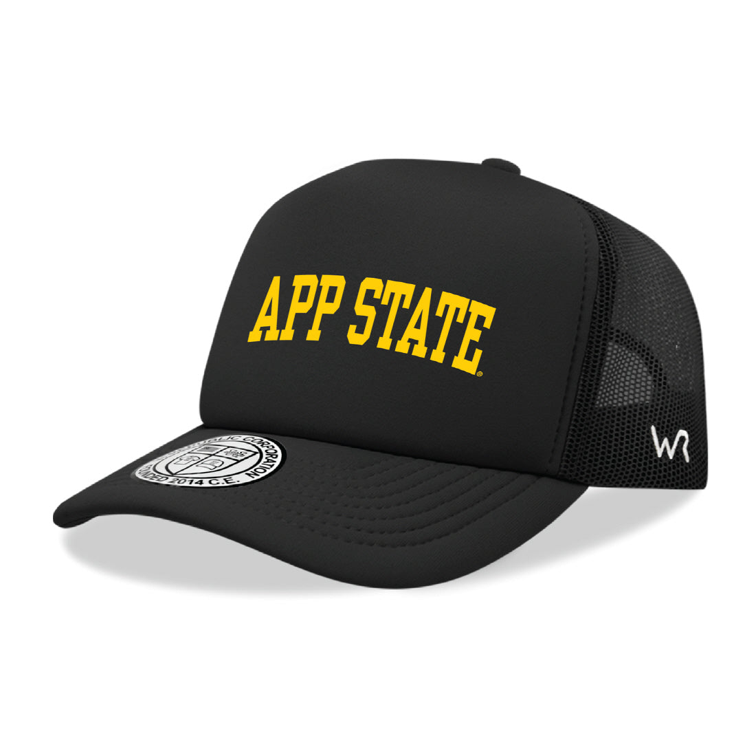 Appalachian App State University Mountaineers Game Day Printed Hat - Black