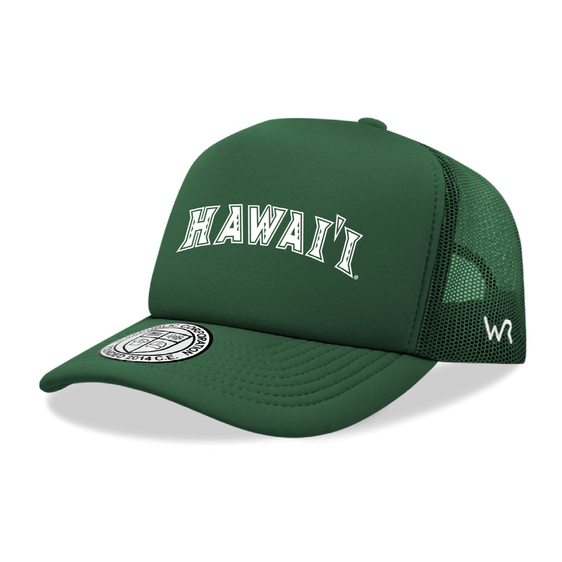 University of Hawaii Game Day Printed Hat - Forest Green