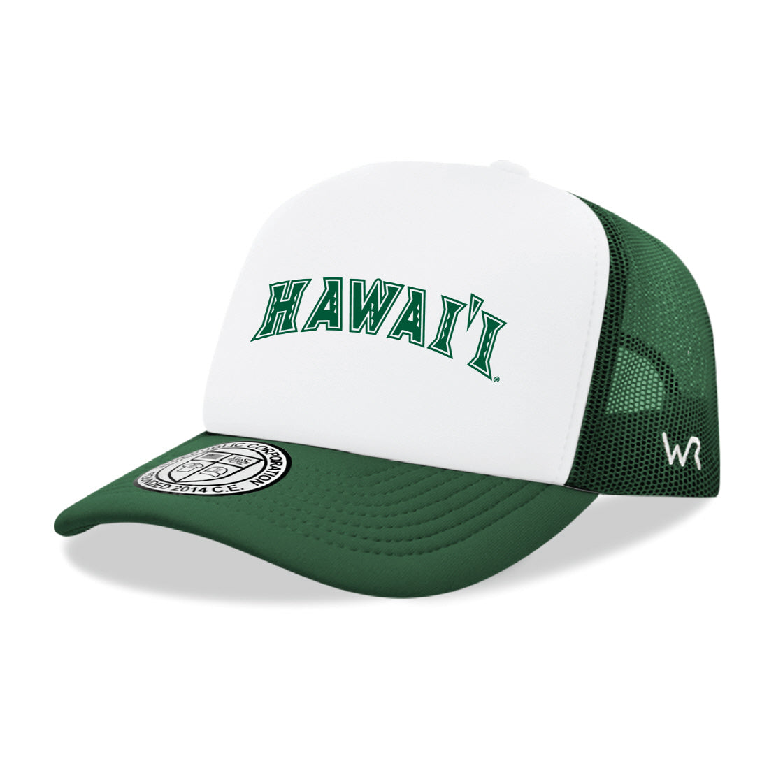 University of Hawaii Game Day Printed Hat - Forest Green