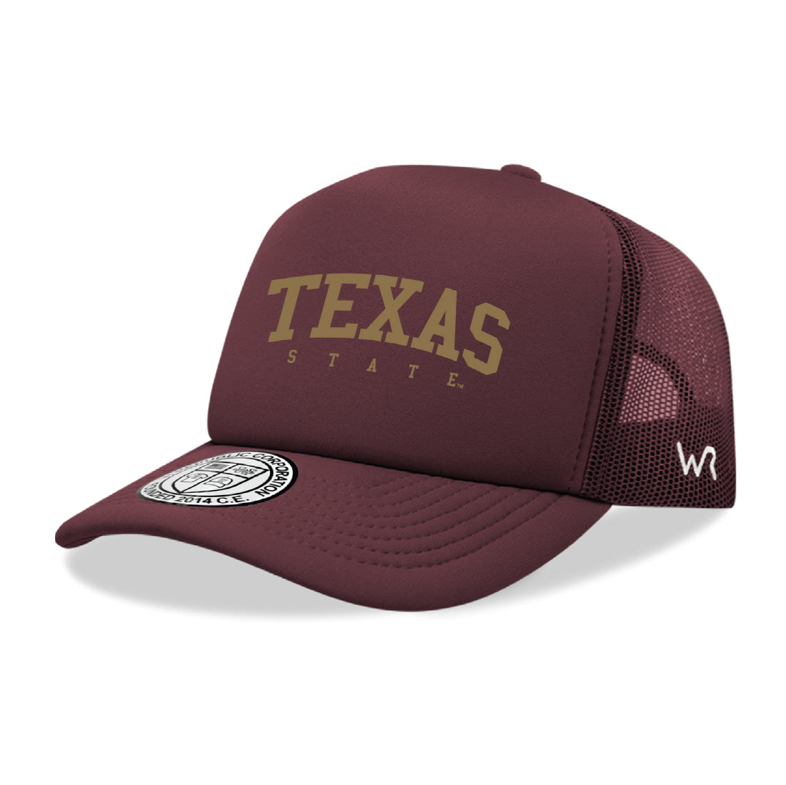 Texas State University Bobcats Game Day Printed Hat - Maroon