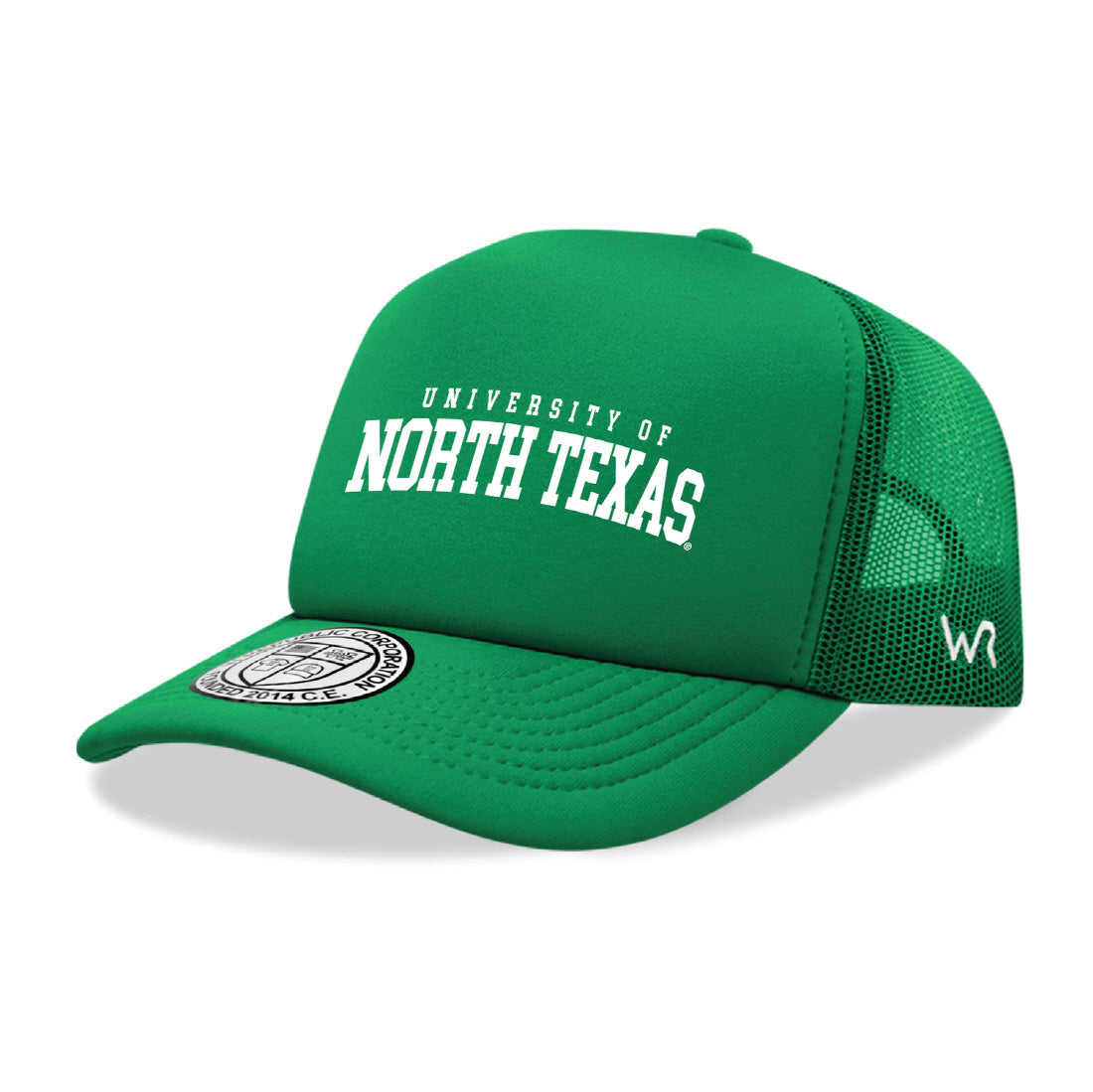 UNT University of North Texas Mean Green Game Day Printed Hat - Kelly