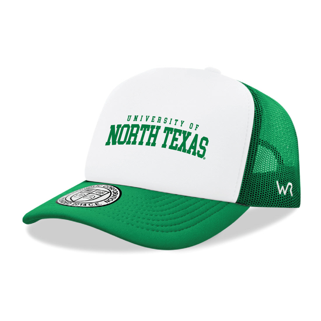 UNT University of North Texas Mean Green Game Day Printed Hat - Kelly