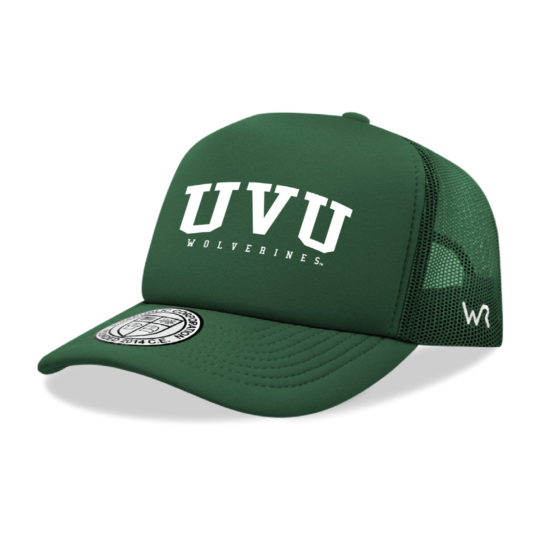 Utah Valley University Wolverines Game Day Printed Hat - Forest Green