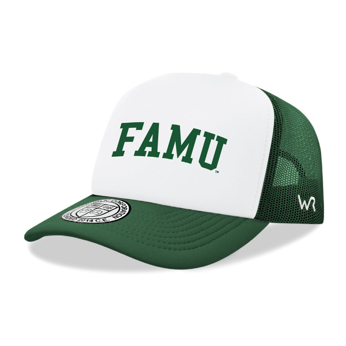 Florida A&M University Rattlers Game Day Printed Hat - Forest Green