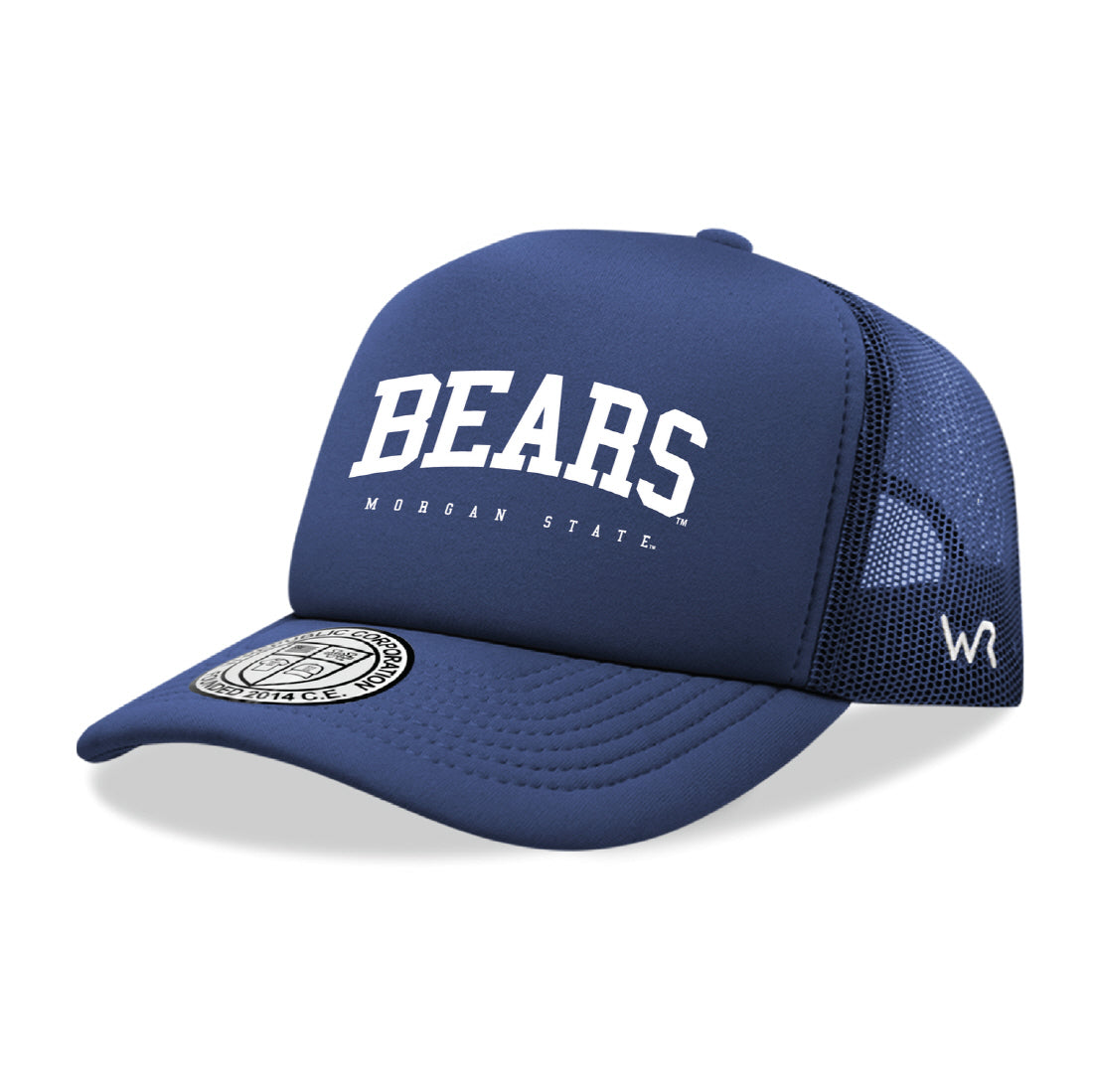 Morgan State University Bears Game Day Printed Hat - Navy