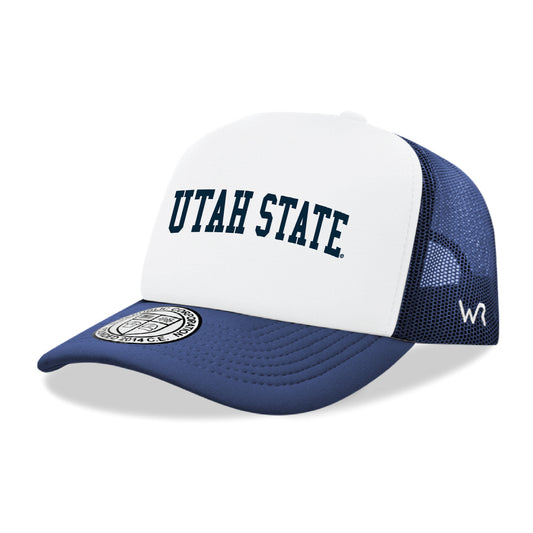 Utah State University Aggies Game Day Printed Hat - White