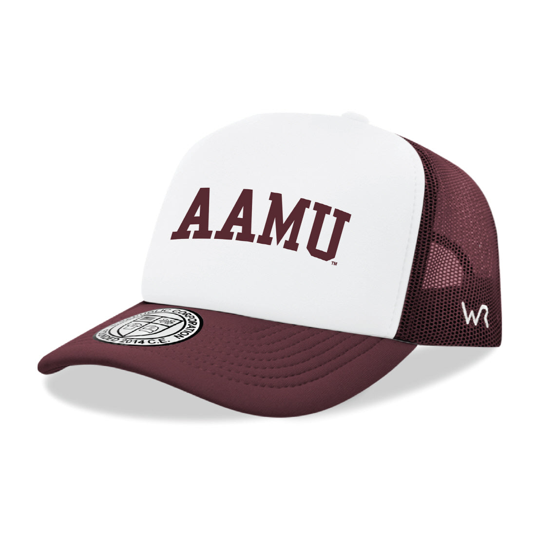 AAMU Alabama A&M University Bulldogs Game Day Printed Hat - White