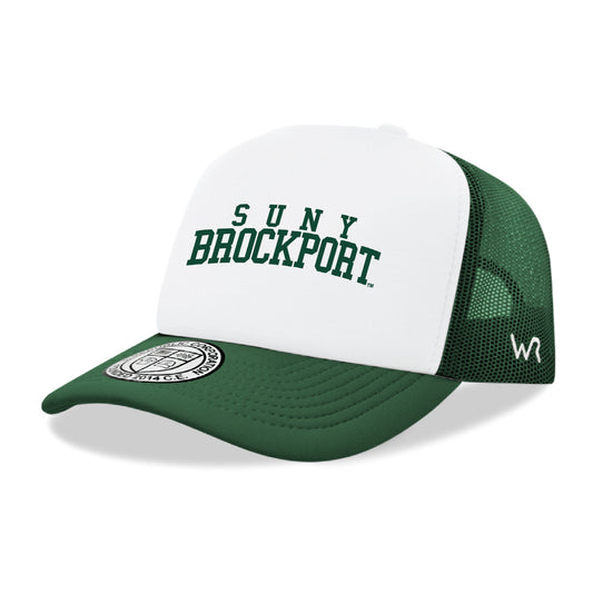 SUNY College at Brockport Golden Eagles Game Day Printed Hat - White