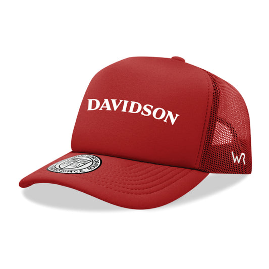 Davidson College Wildcats Game Day Printed Hat - Red