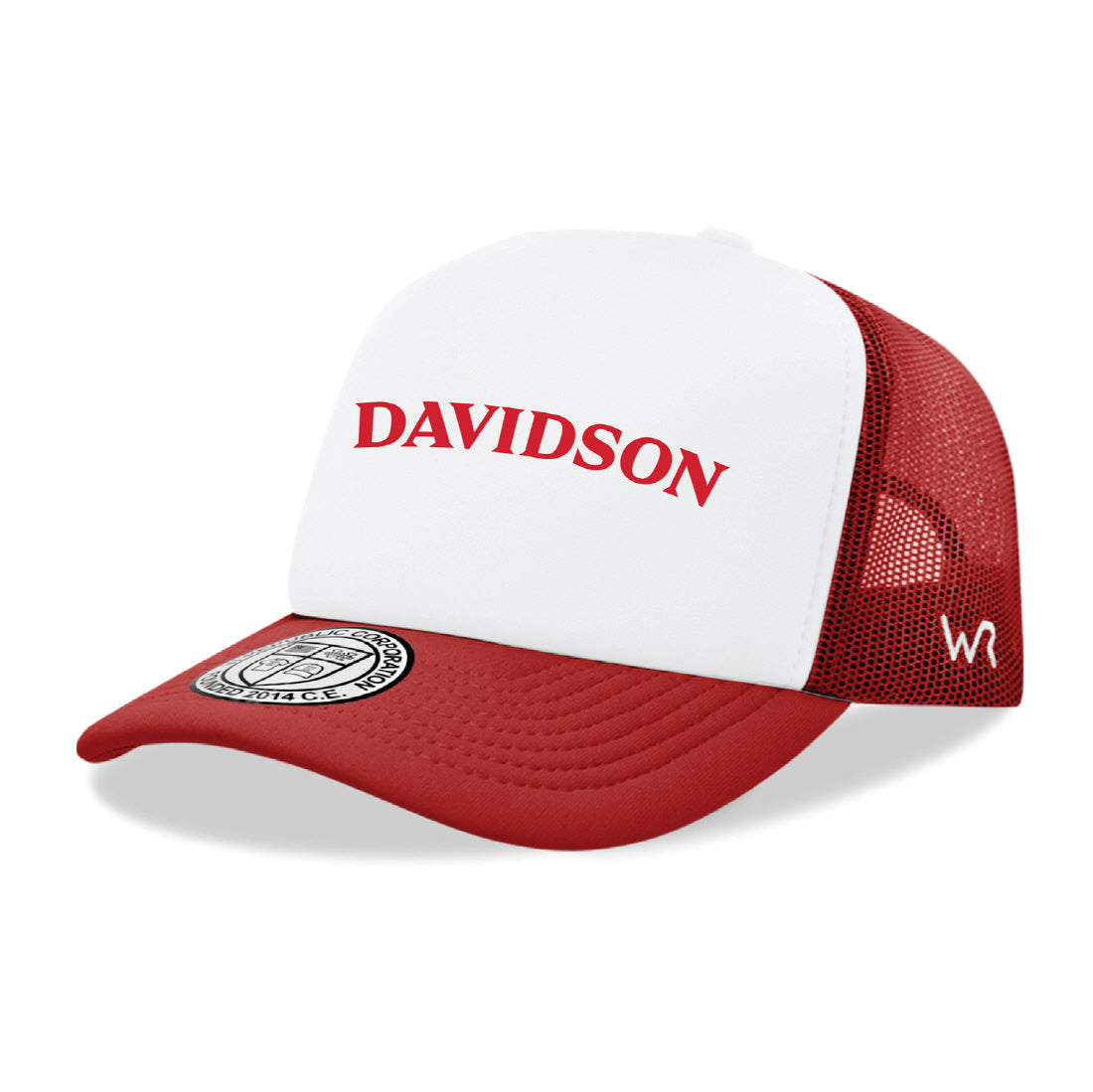 Davidson College Wildcats Game Day Printed Hat - Red