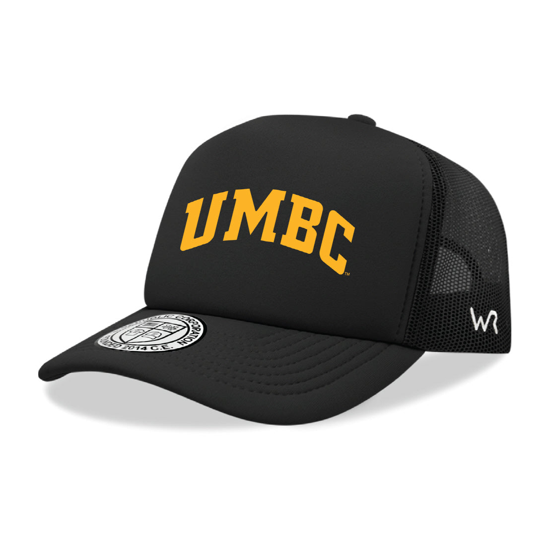 UMBC University of Maryland Baltimore Game Day Printed Hat - Black