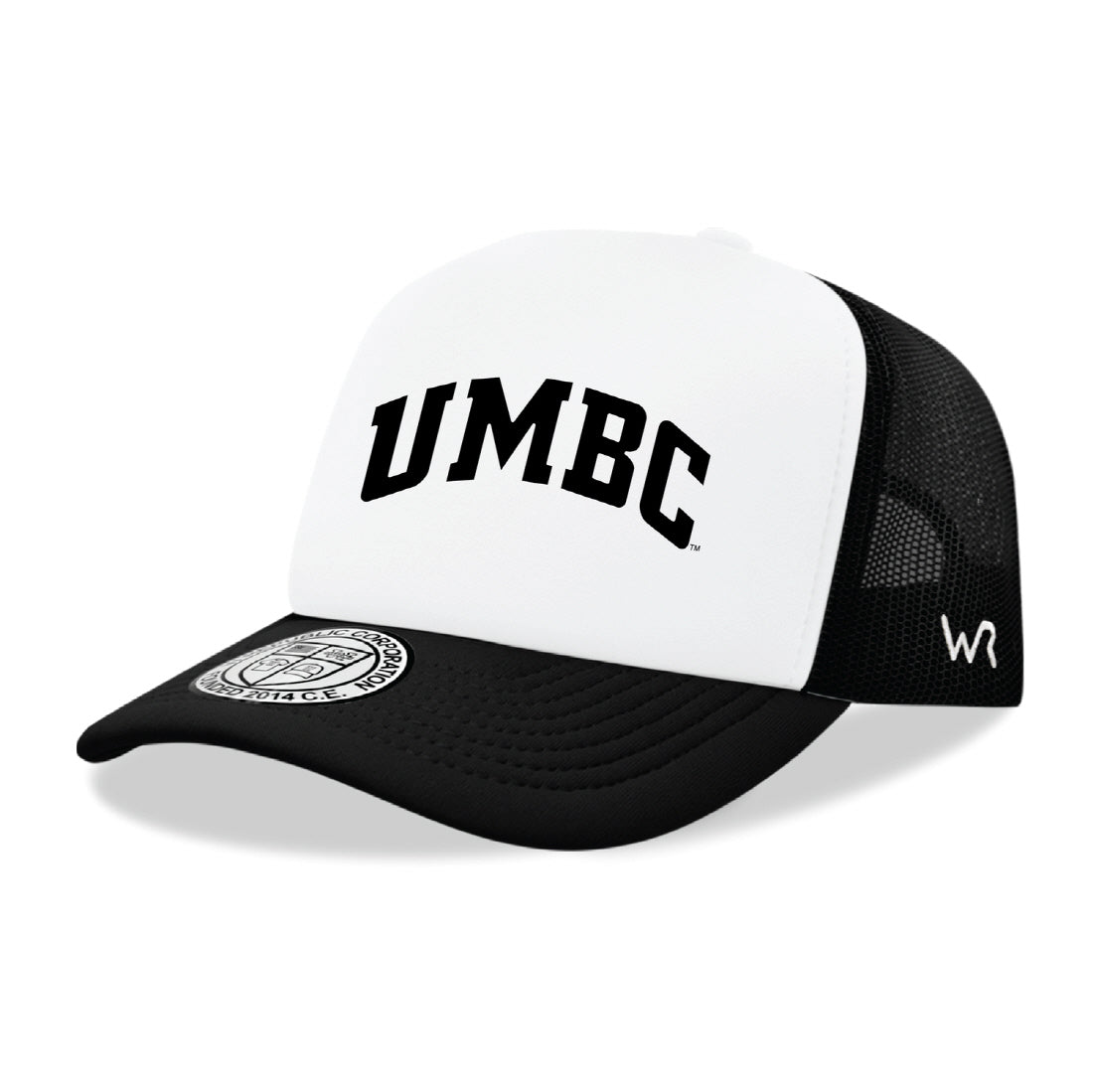 UMBC University of Maryland Baltimore Game Day Printed Hat - Black